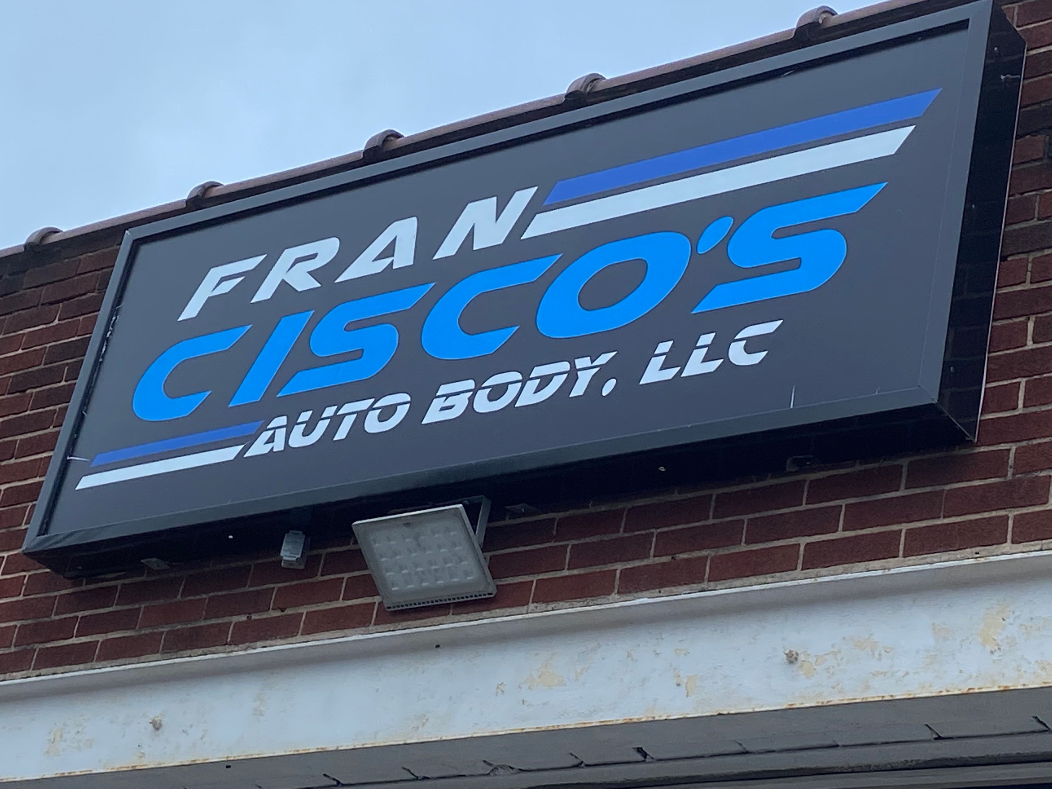 Francisco's Auto Body LLC Sign