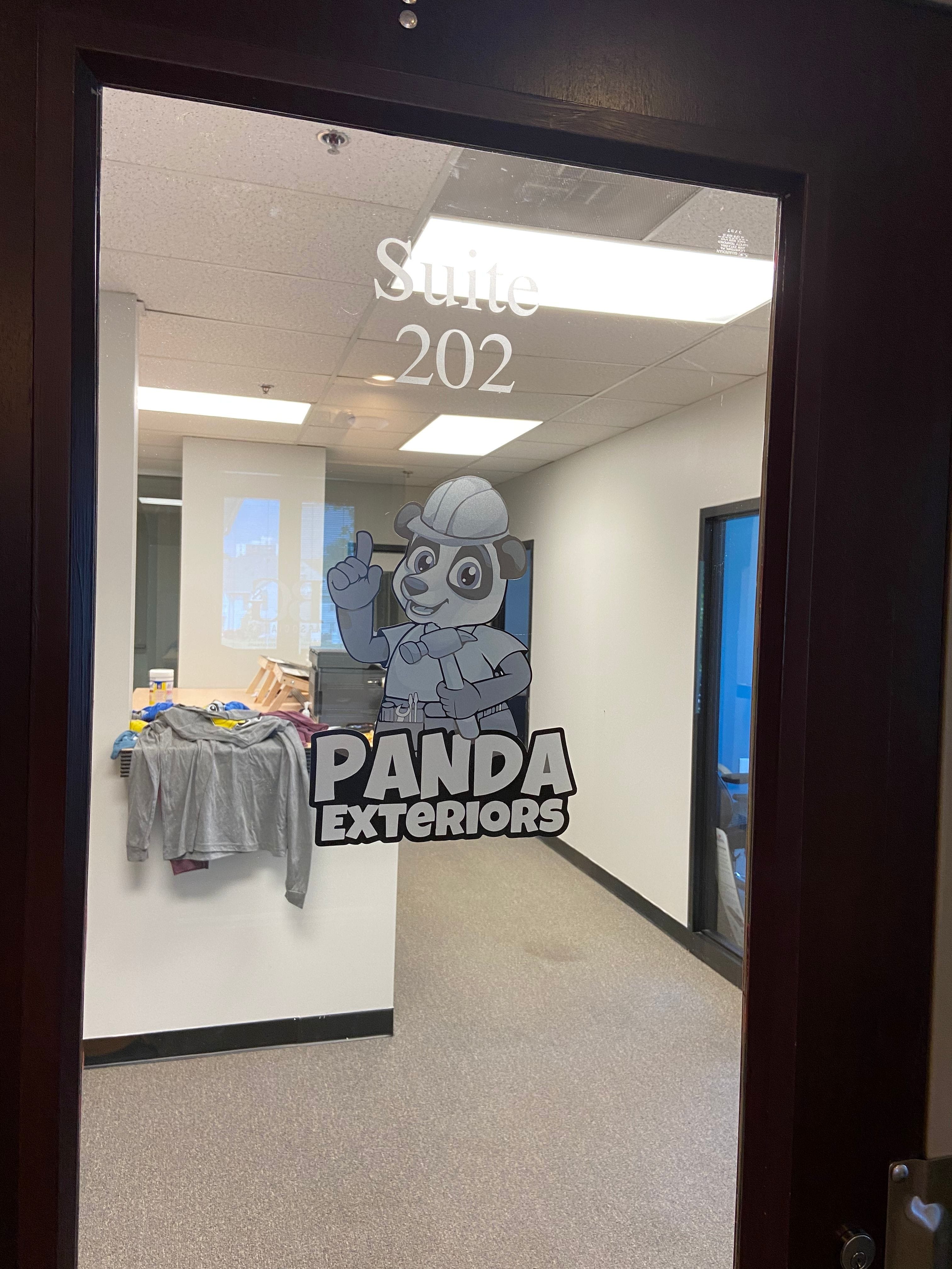 Window Sign for Suite 202