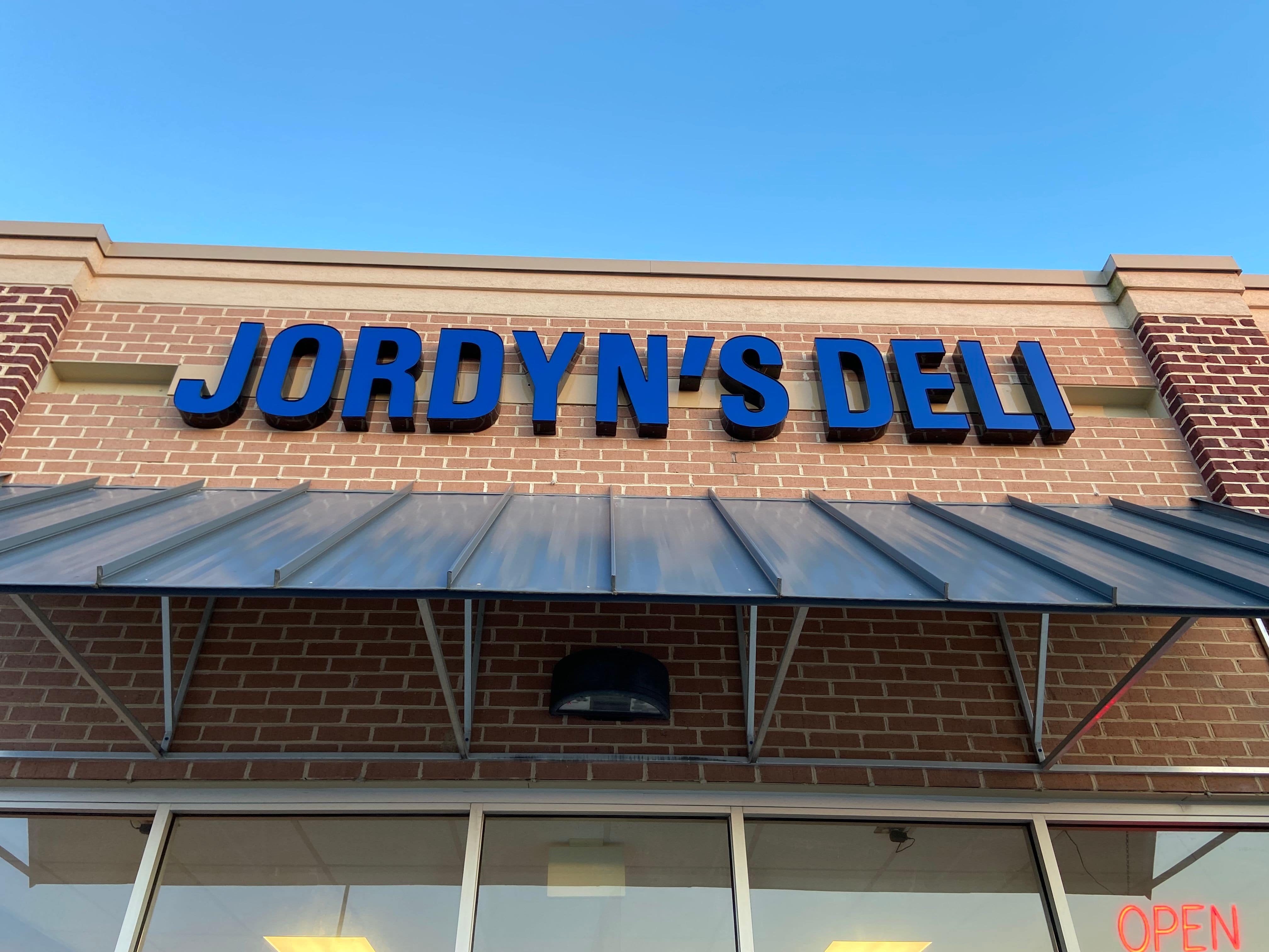 Jordyn's Deli Sign