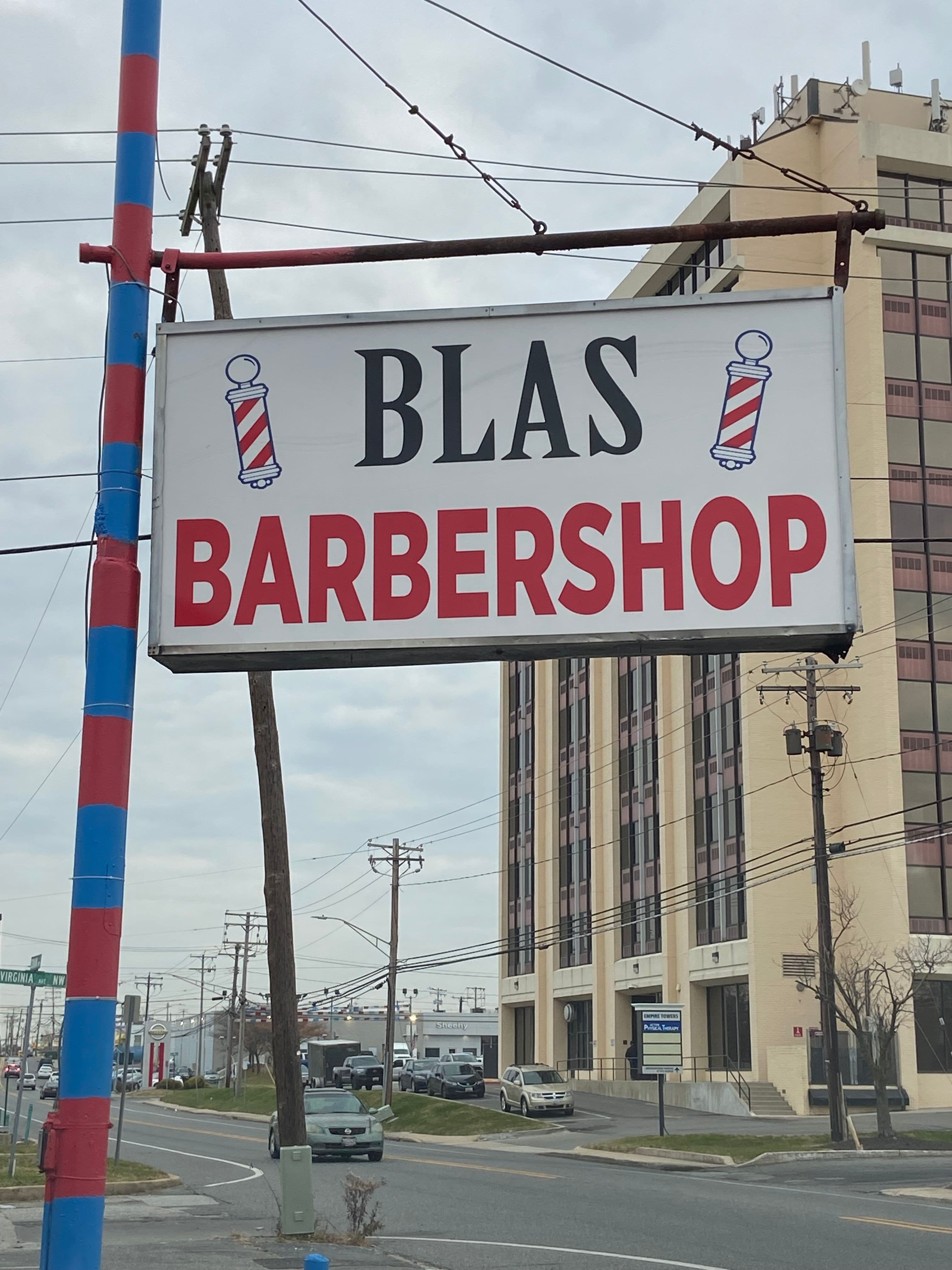 BLAS Barbershop Sign